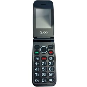 Teléfono Móvil Qubo NEONW-BK 4G para Personas Mayores/ Negro