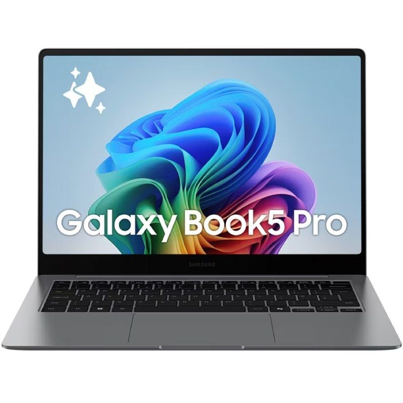 Portátil Samsung Galaxy Book5 Pro Intel Core Ultra 7-256V/ 16GB/ 512GB SSD/ 14' Tactil/ Win11 Pro