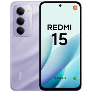 Smartphone Xiaomi Redmi 15 6GB/ 128GB/ 6.9'/ Purpura